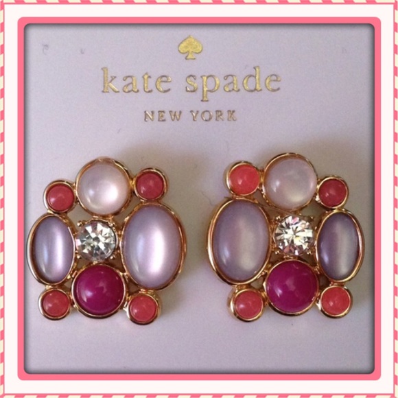 kate spade Jewelry - Kate Spade multicolor stud earrings NWT